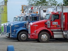 Truckstop in Kolumbien