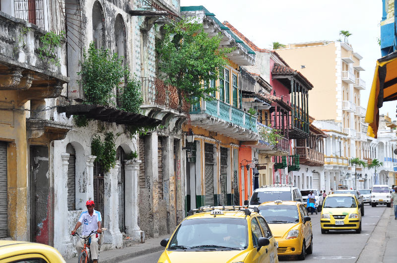 Starße in Cartagena