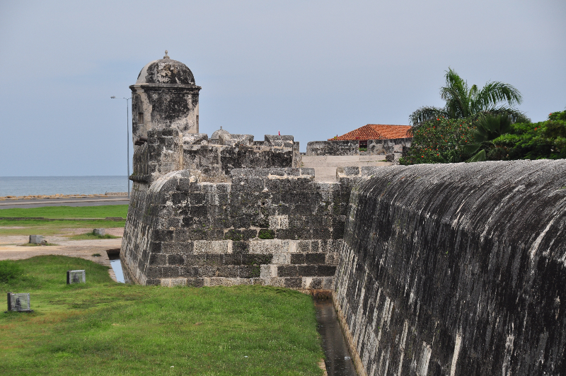 Stadtmauer von Cartagena Kolumbien