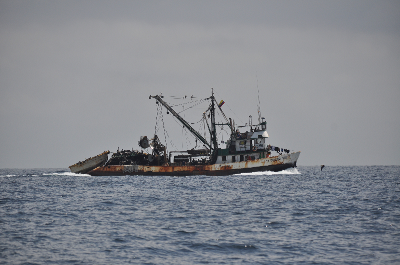 Fischerboot Ecuador