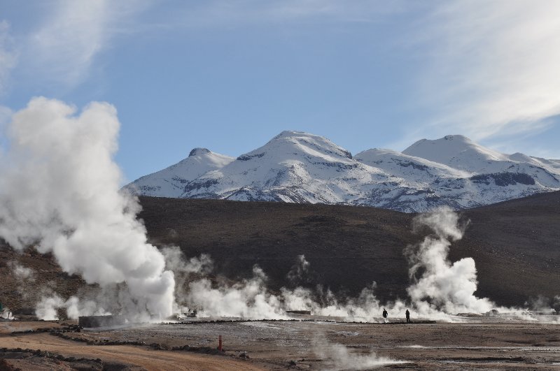 Geysiere auf dem Altiplano