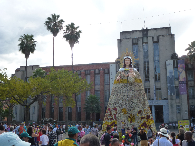 Blumenfest in Medellin