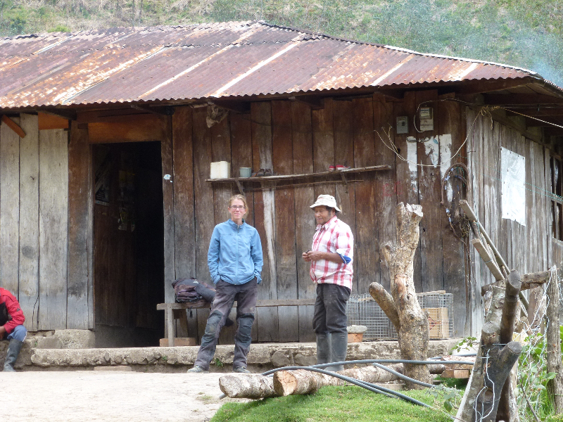 Bauer in Ecuador